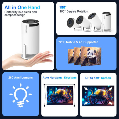 MagView 4K Home Projector